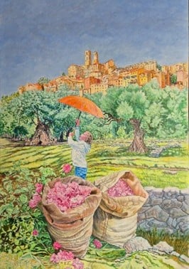 La rose de mai – AST – 60x90