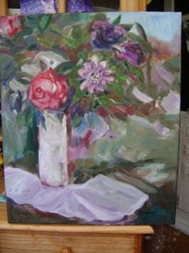 Jardin Provençal  – 73x92 – HST