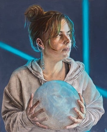 Séléné MMXXV  – 61 x50 – HST